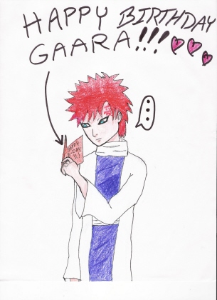 Happy B-day Gaara!!!