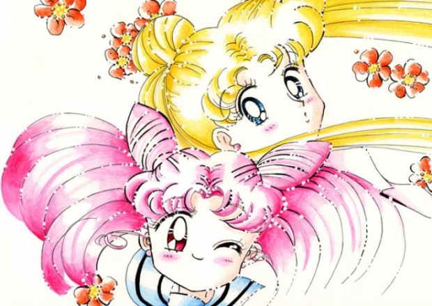 Sailor Moon And Sailor Chibimoon