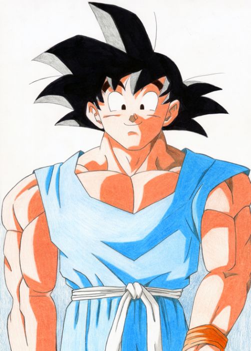 Goku In Sky-blue