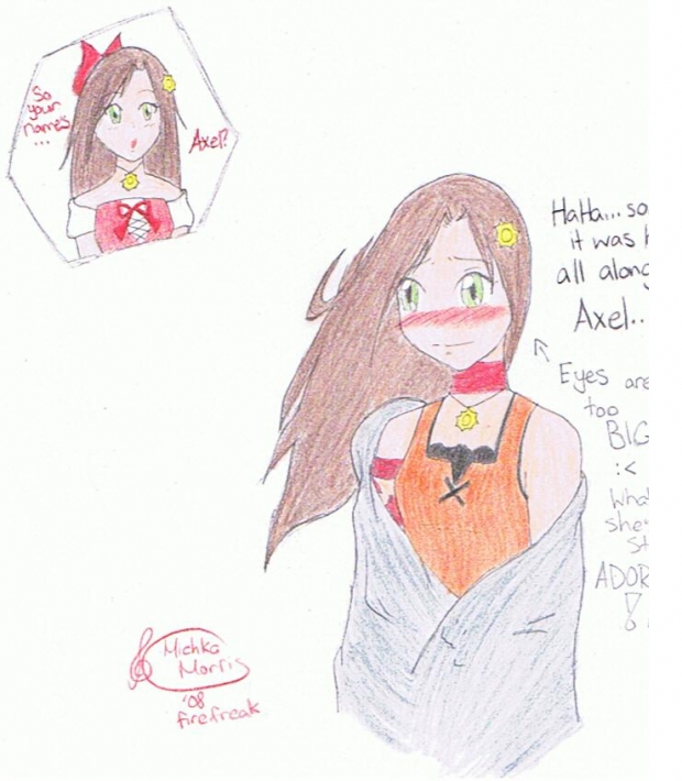 So it was him...*blush*