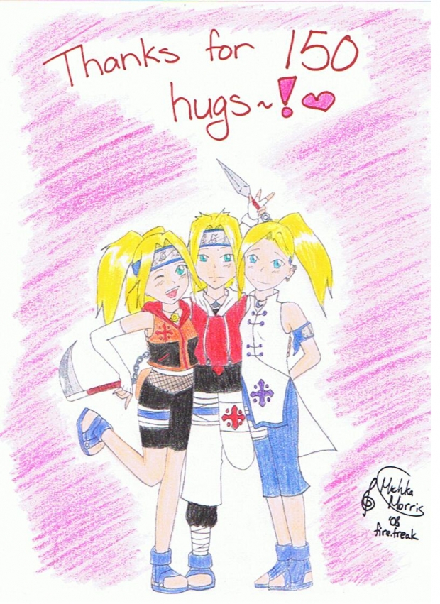 Thanks for 150+ hugs~!<3