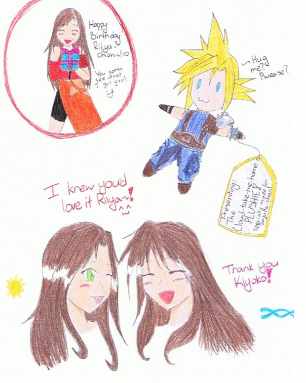 Cloud-Take-Me-Home-Plushie~! :D[Sayura's BDay Gift ~*~Part 2~*~]