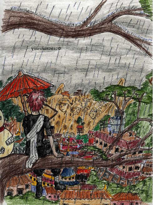 A Rainy Day In Konoha