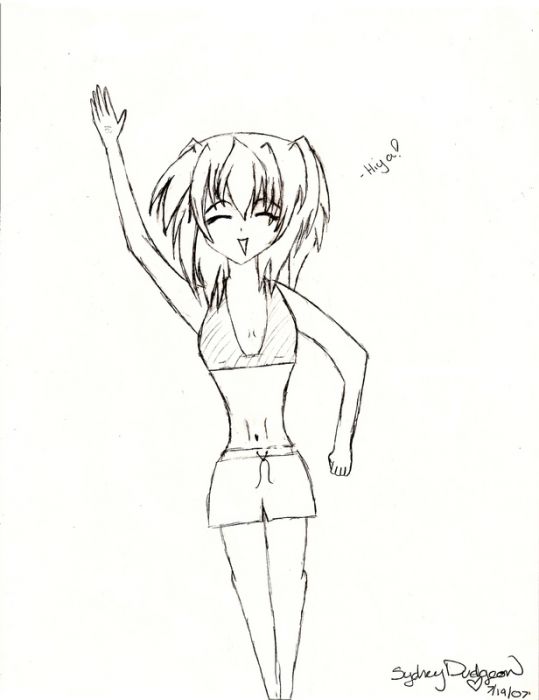 Anime-ish Girl Again