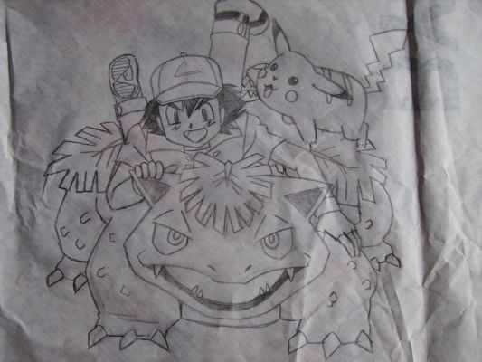 Ash And Venusaur