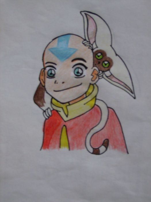 Aang And Momo