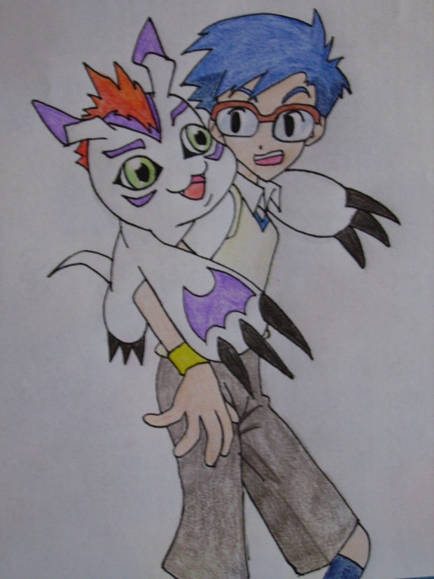 Joe and Gomamon