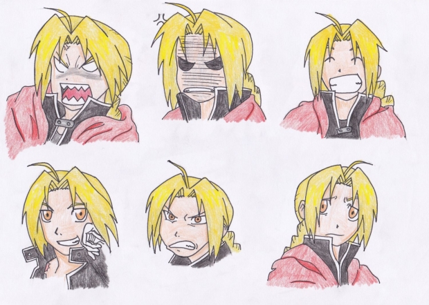 Eward faces 2 colored