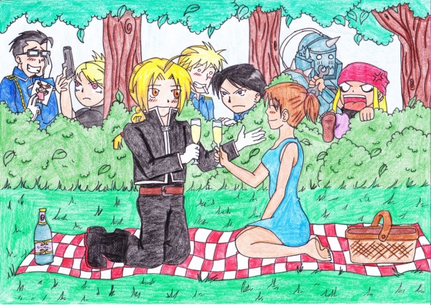 Edward has a date! (colored)