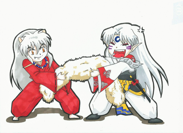 Let go of my fluffy!!