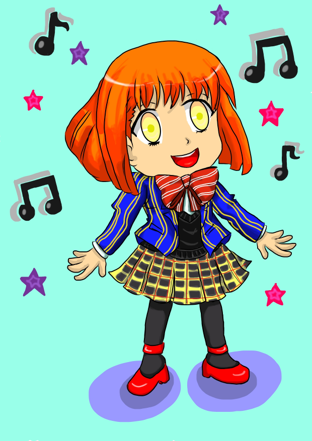 chibi Haruka Nanami by Iskeanime16
