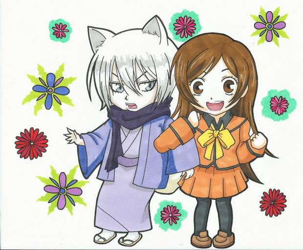 chibi Tomoe x Nanami