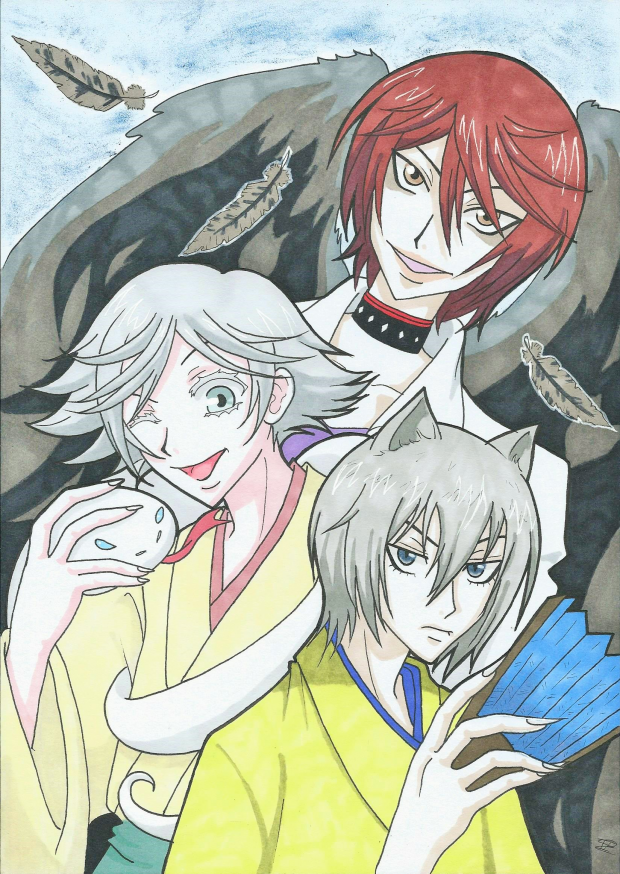 Kurama, Mizuki and Tomoe