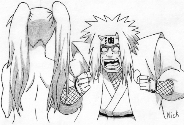 Jiraiya & Naruto
