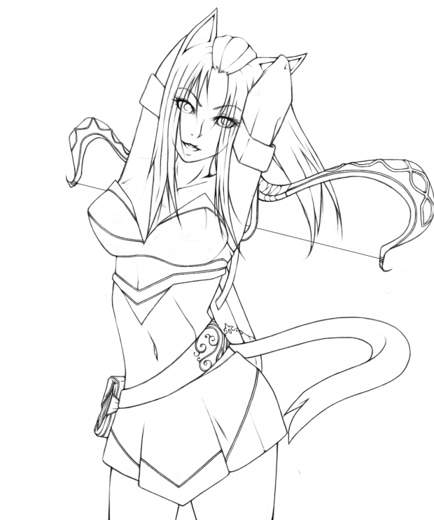 Natomi H. - Line Art