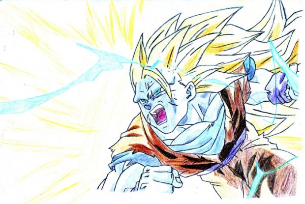 Goku 3rd Form (b) - Old Work