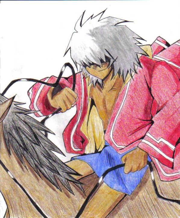 Theif King Riding A Horse...