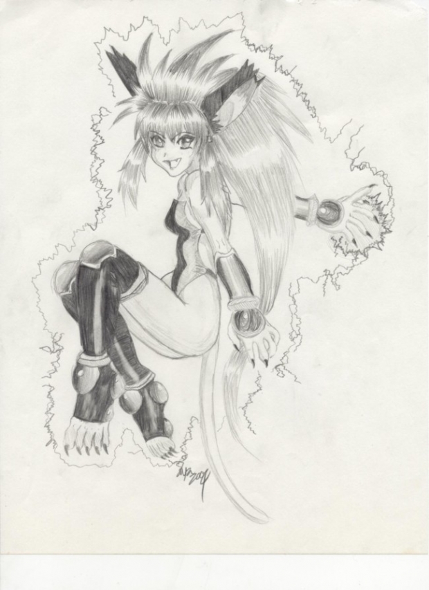 Um... Cat Girl With Big Ears?