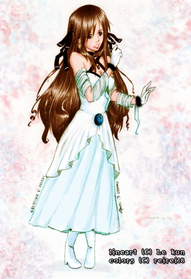 collab: Kristine fanart colored