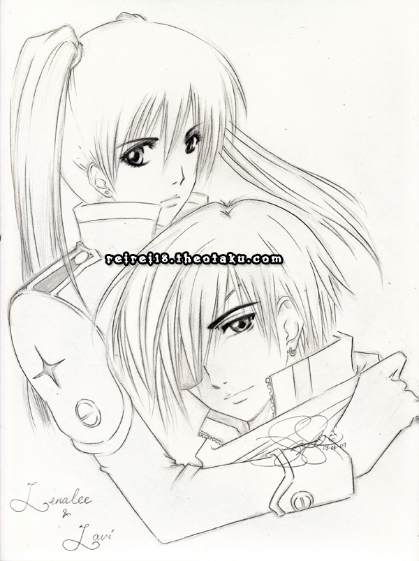 Lenalee+Lavi