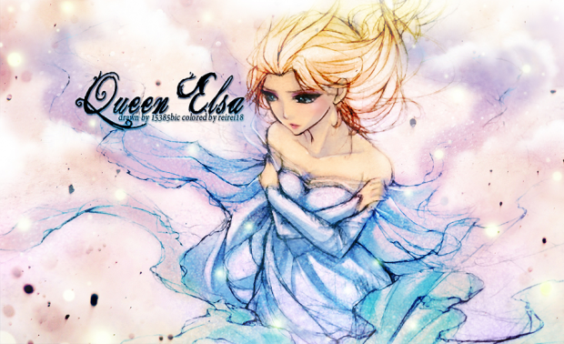 colored :: Queen Elsa