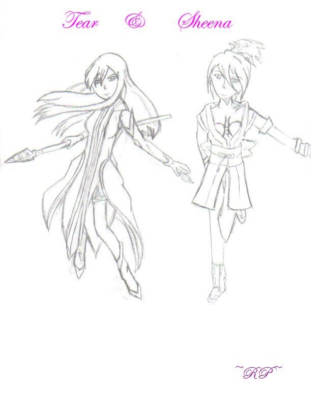 Tear and Sheena!