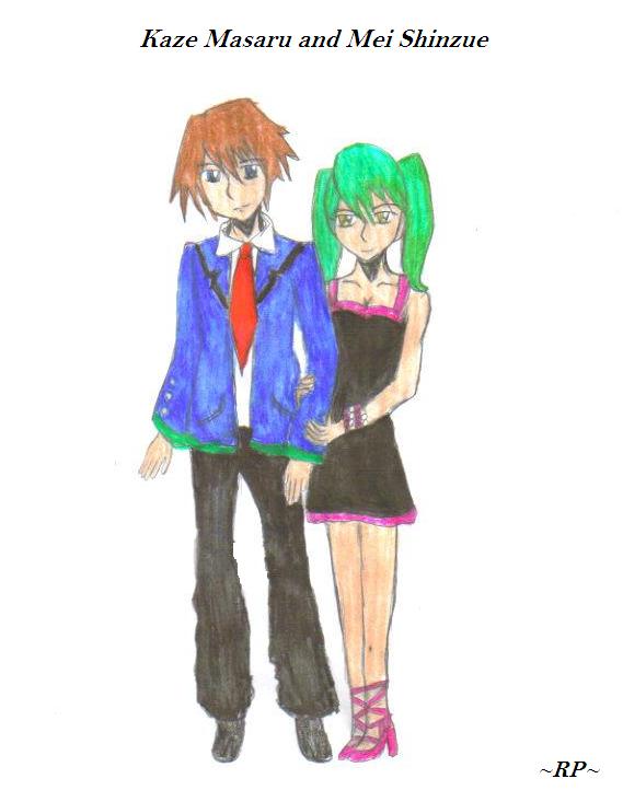 Kaze Masaru and Mei Shinzue