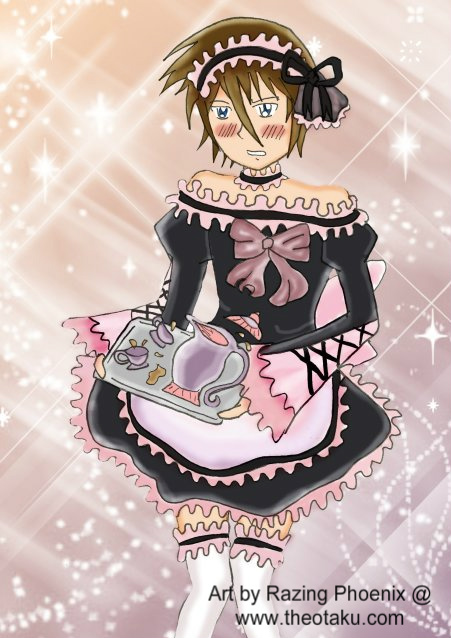 Kaze- Maid Costume!