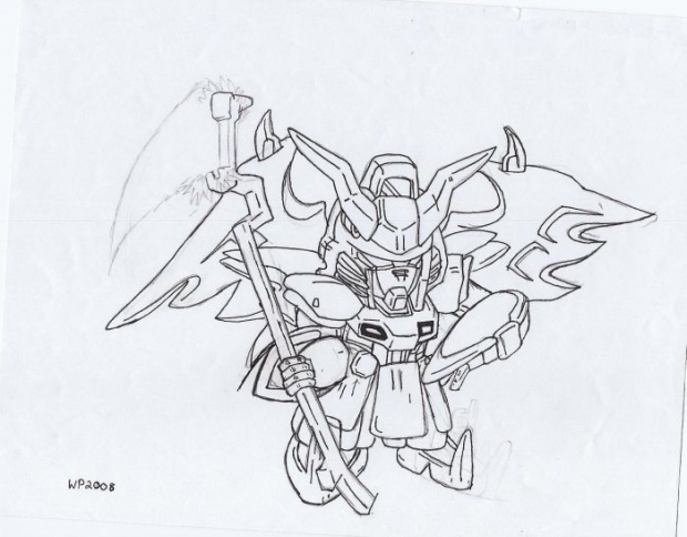 Deathsycthe Pencil And Pen