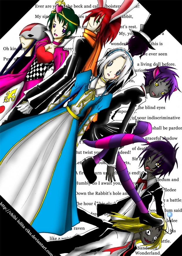 D.Gray-man: Allen in Wonderland