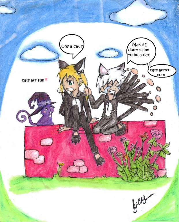 Maka and soul for AuroraWolf