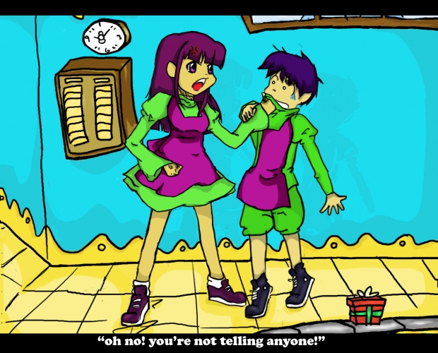 contest entry - "late as always"