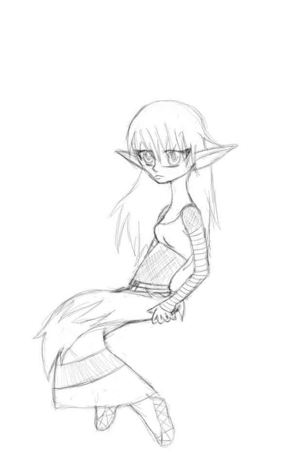 Kit, the amazing girl of Kitsune613's imagination