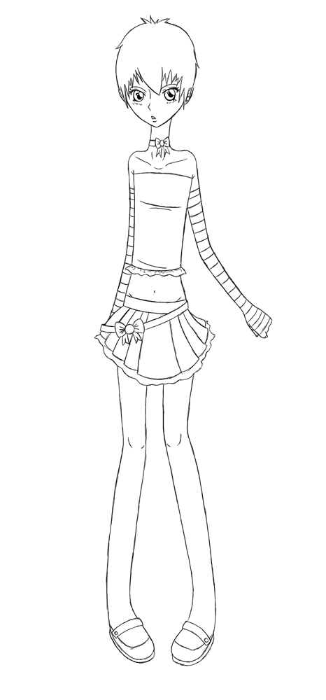 Madeline Ballard - Lineart