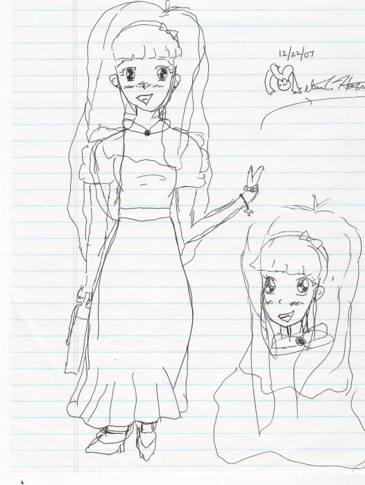 70s-esque School Girl