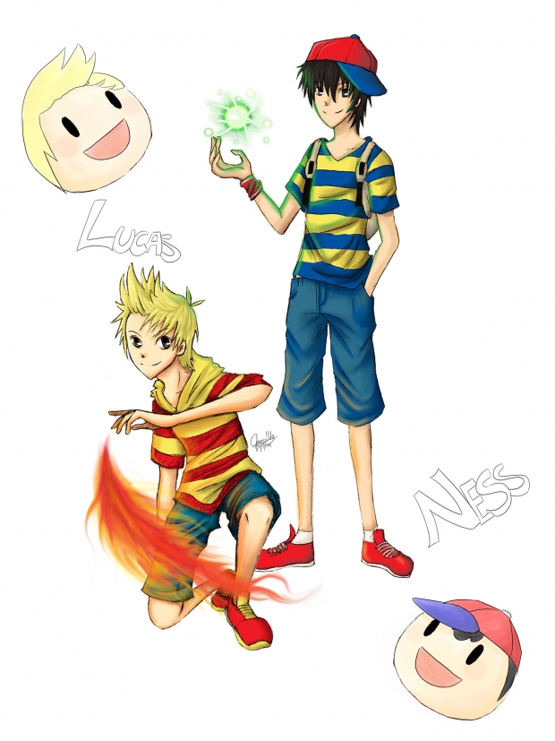 Older Ness and Lucas