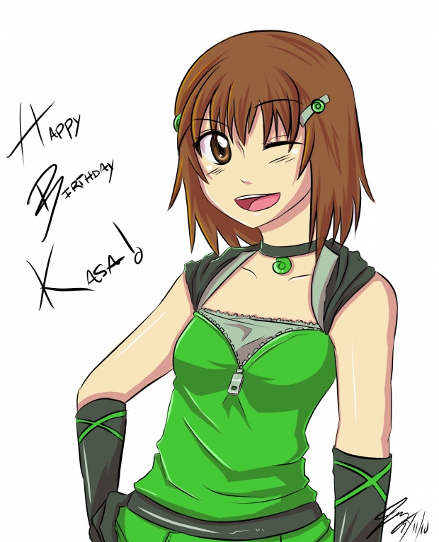HAPPY BIRTHDAY KASAAAA<3
