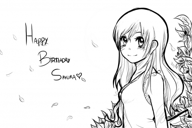 HAPPY BIRTHDAY SAYURA-CHAN