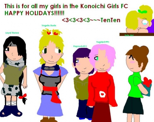 Konoichi Girls Fc Holiday Present