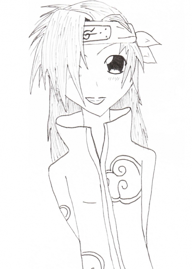 Akatsuki Shirion (uncolored)