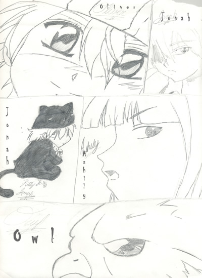 Oliver, Jonah, Ashely, And An Owl