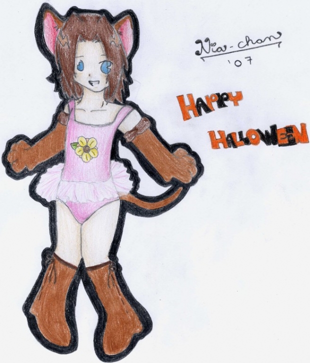 Neko Ballerina Halloween '07