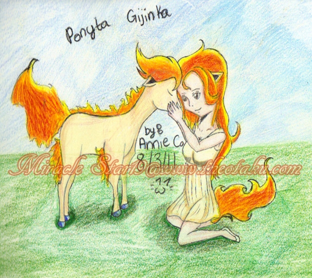 Ponyta Gijinka