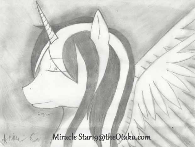 MY Pony OC Pencil'd =3
