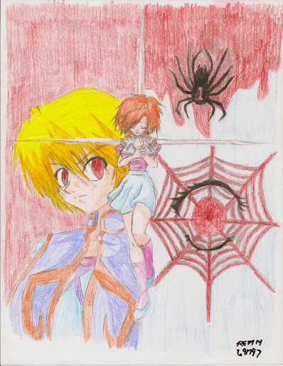 Kurapika And (my Oc) Kumiko