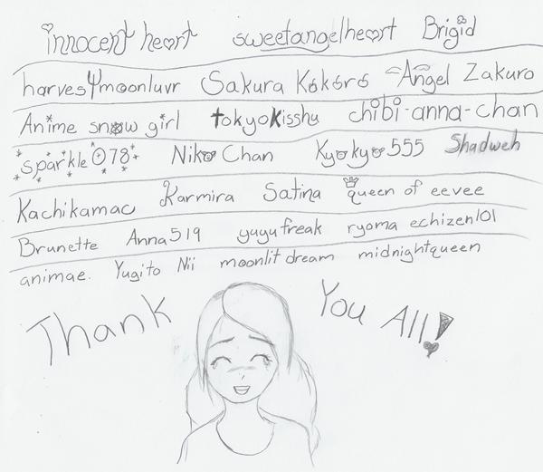 THANK YOU ALL ~part two~