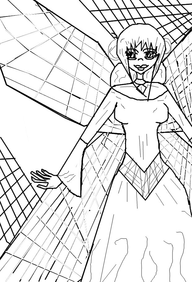 Fairy-Lineart