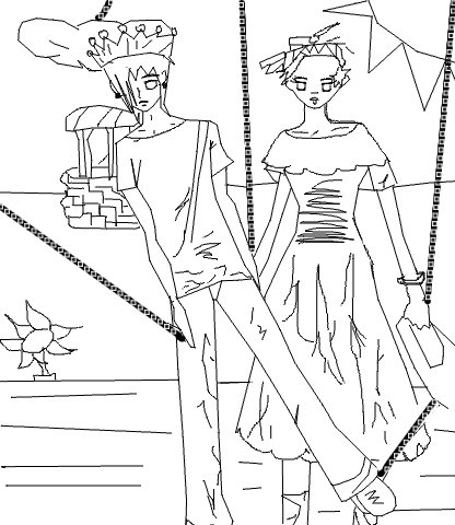 Jack and Jill (Lineart)