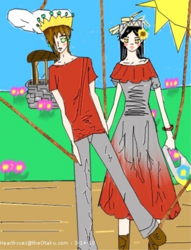 Up the hill they went...