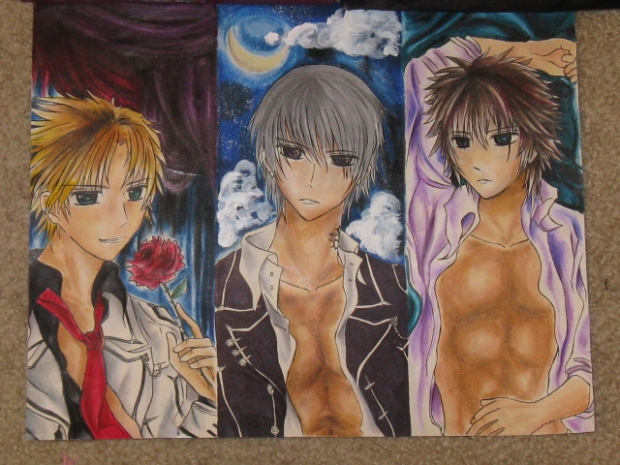 Vampire Knight - coloured